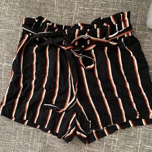 Charlotte Russe striped shorts